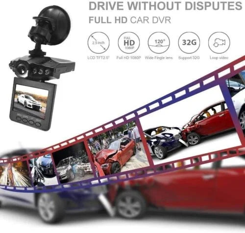 2.5″ Wide Angle Car Dash Cam